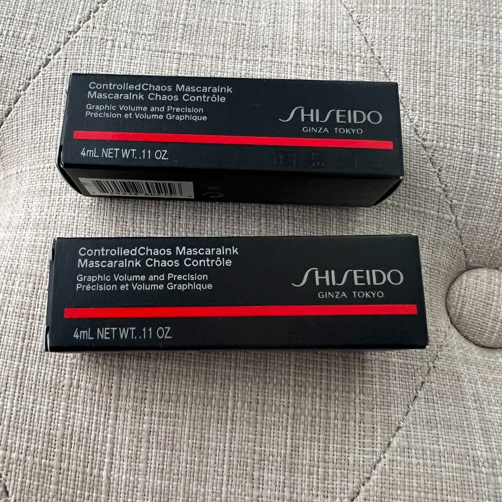 two brand new Shiseido mascara